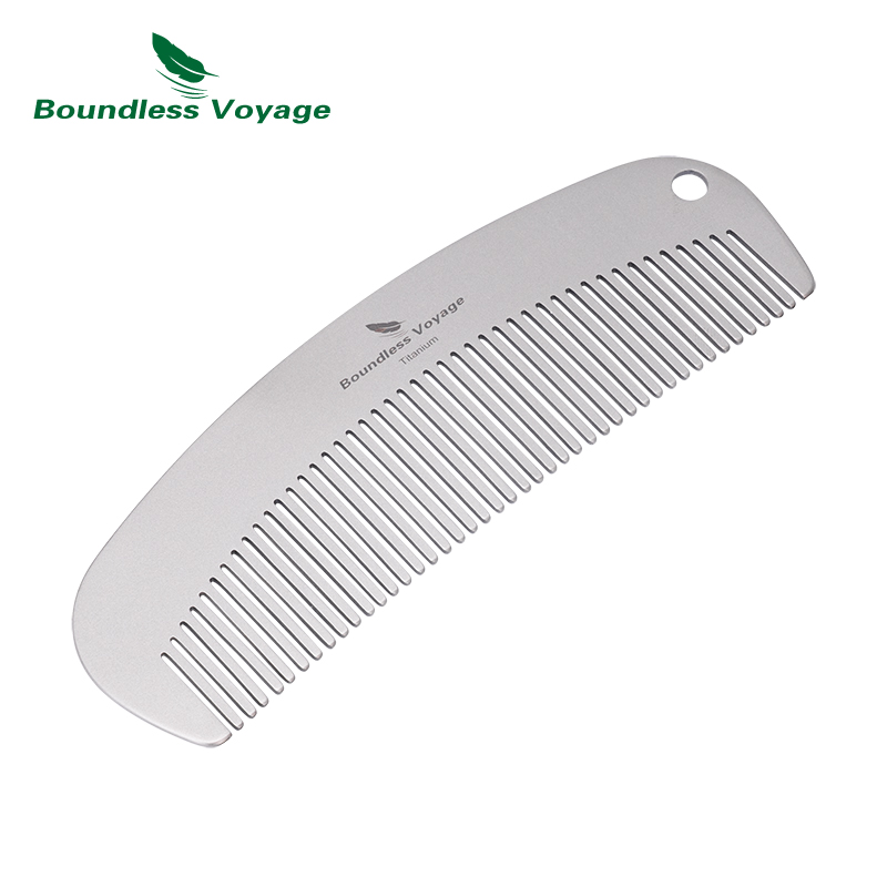 Comb Pocket Titanium - 무한한 여행 티타늄 헤어 & 수염