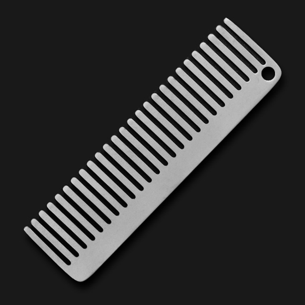 티타늄 빗, 정전기 방지 기능, 휴대용, 야외용, 가벼 - Comb Pocket Titanium 리뷰 및 가격