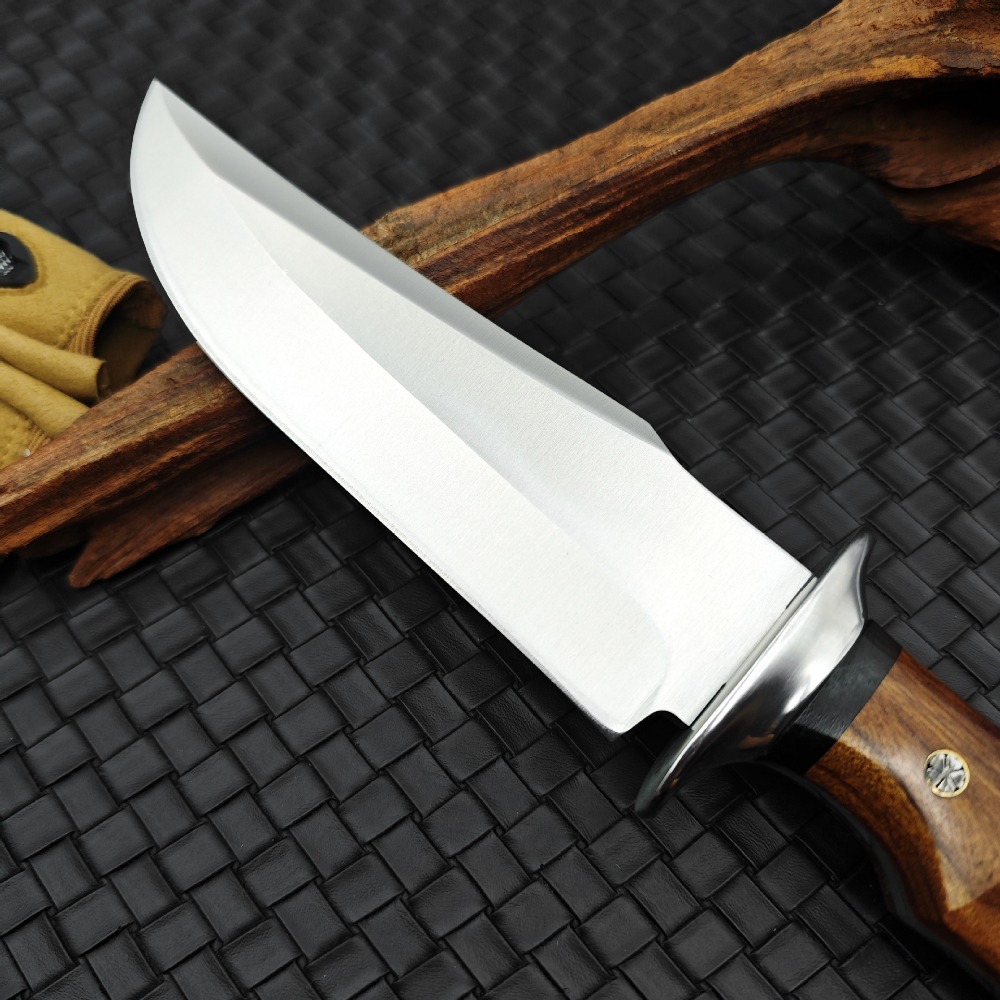 헤비듀티 고경도 9CR18MOV 레드 페어 우드 핸들  - Edc Pocket Carry Fixed Blade 리뷰 및 가격