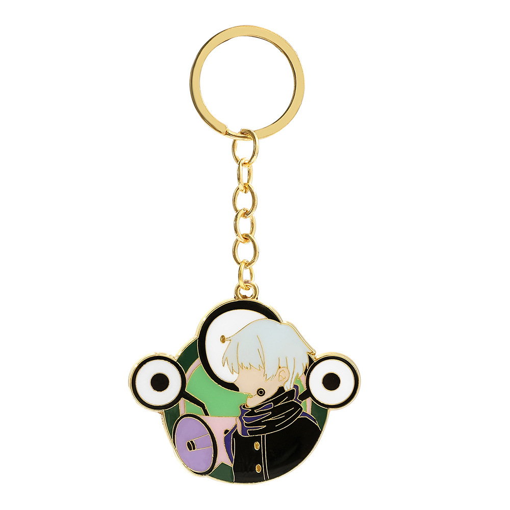 주술회전 고죠 사토루 키체인 애니메이션 유지 이타도리  - Carabiner Keychain 리뷰 및 가격