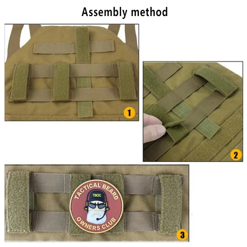 4PCS Molle 스트립 어댑터 조끼 배낭 패치 패널 - Edc Carry Card 리뷰 및 가격