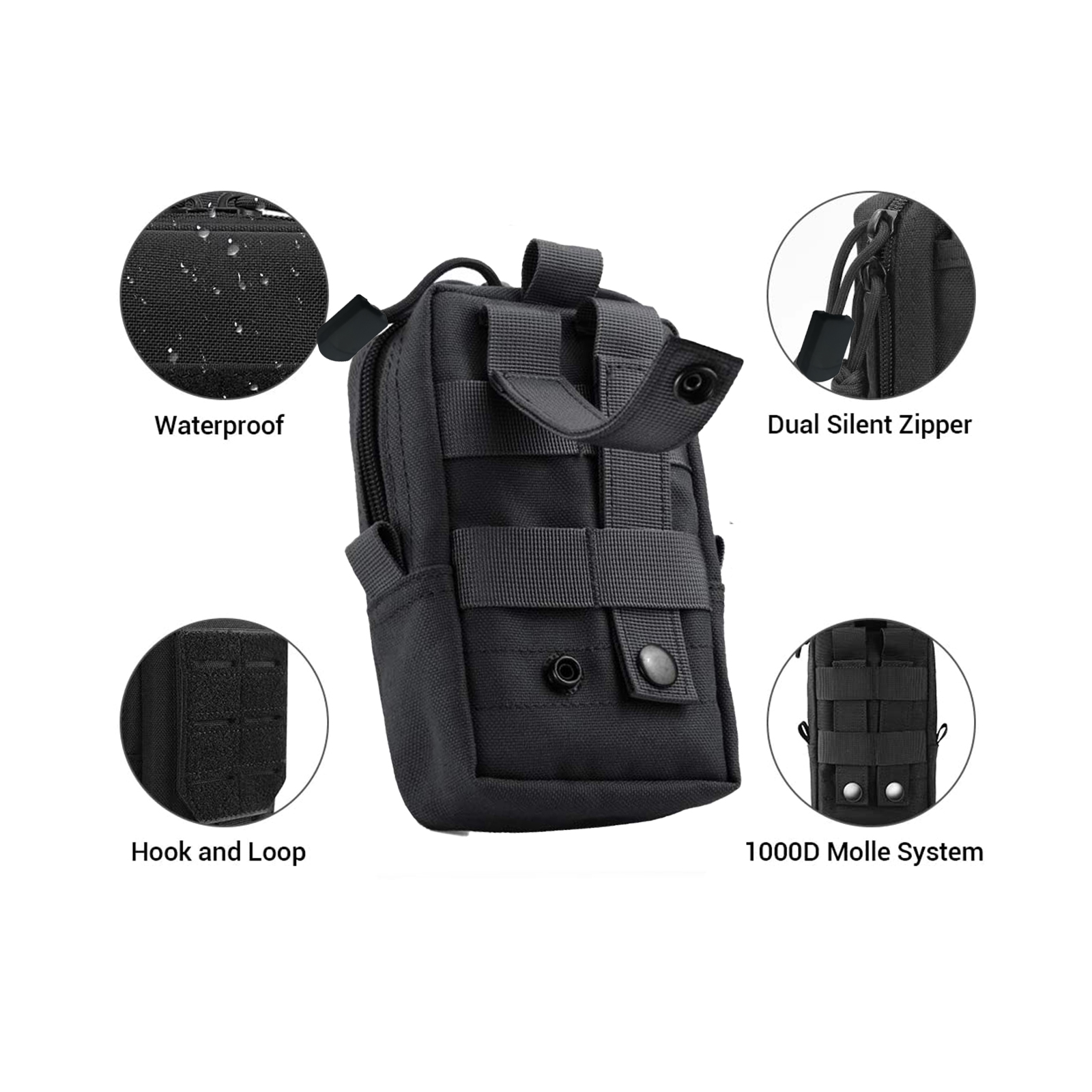남성용 전술 몰리 파우치, 허리 가방, 야외 EDC 도 - Edc Everyday Carry 리뷰 및 가격