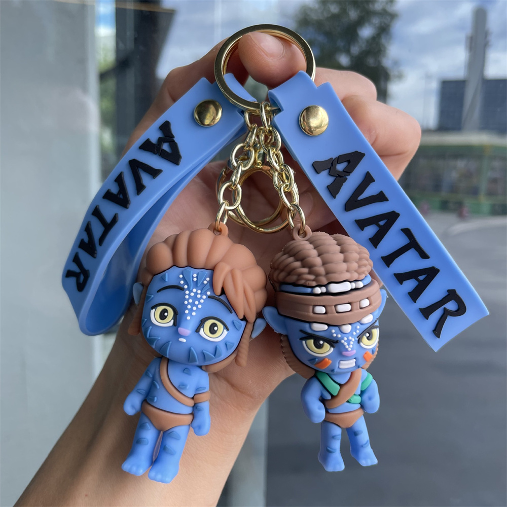 창의적인 아바타 제이크 설리 네이티리 키체인 3D 실리 - Carabiner Keychain 리뷰 및 가격