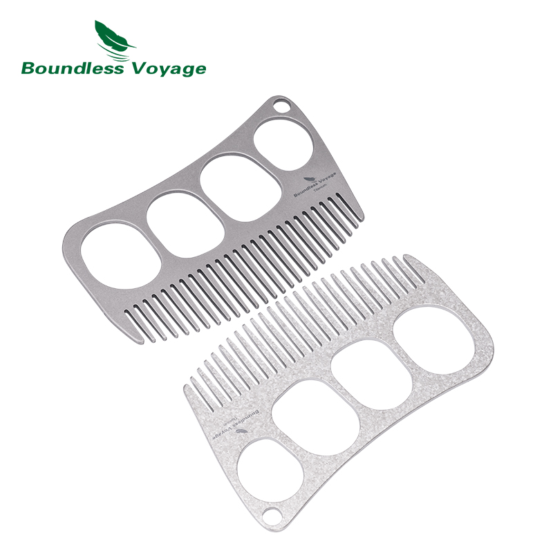 바운드리스 보이저 티타늄 핸들리스 빗 남녀공용 정전기  - Comb Pocket Titanium 리뷰 및 가격
