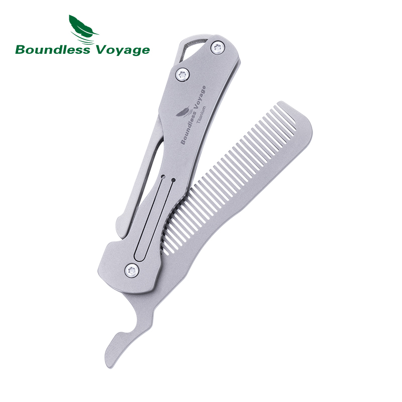 무한 항해 접이식 티타늄 헤어 빗 EDC 기어 빗 포켓 - Comb Pocket Titanium 리뷰 및 가격