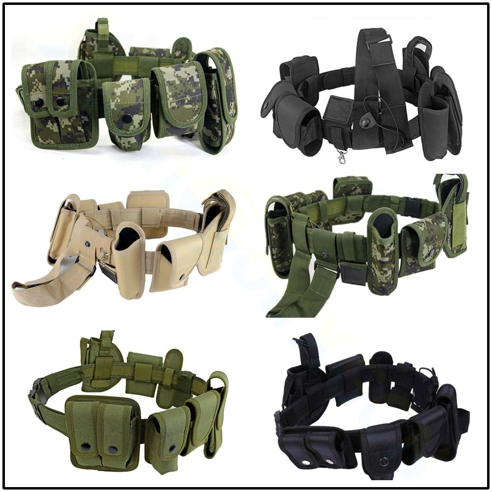 야외 전술 벨트 세트 경찰 경비원 모듈 형 장비 멀티  - Edc Carry Belt 리뷰 및 가격