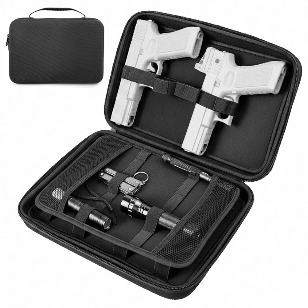 전술 권총 케이스 듀얼 건 보관 가방 은닉 휴대 권총  - Edc Carry Pistols 리뷰 및 가격